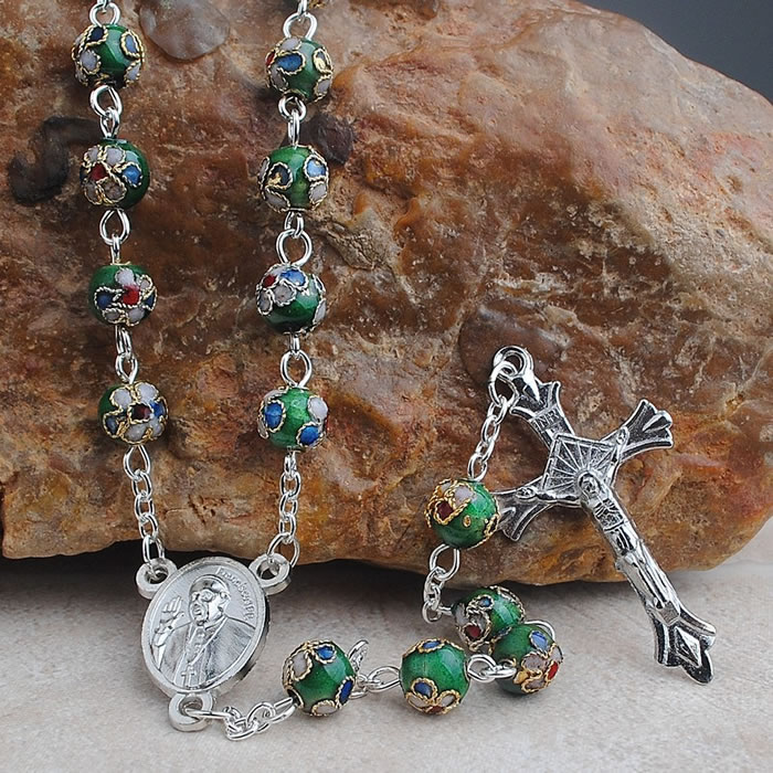 ,Cloisonne beads rosary